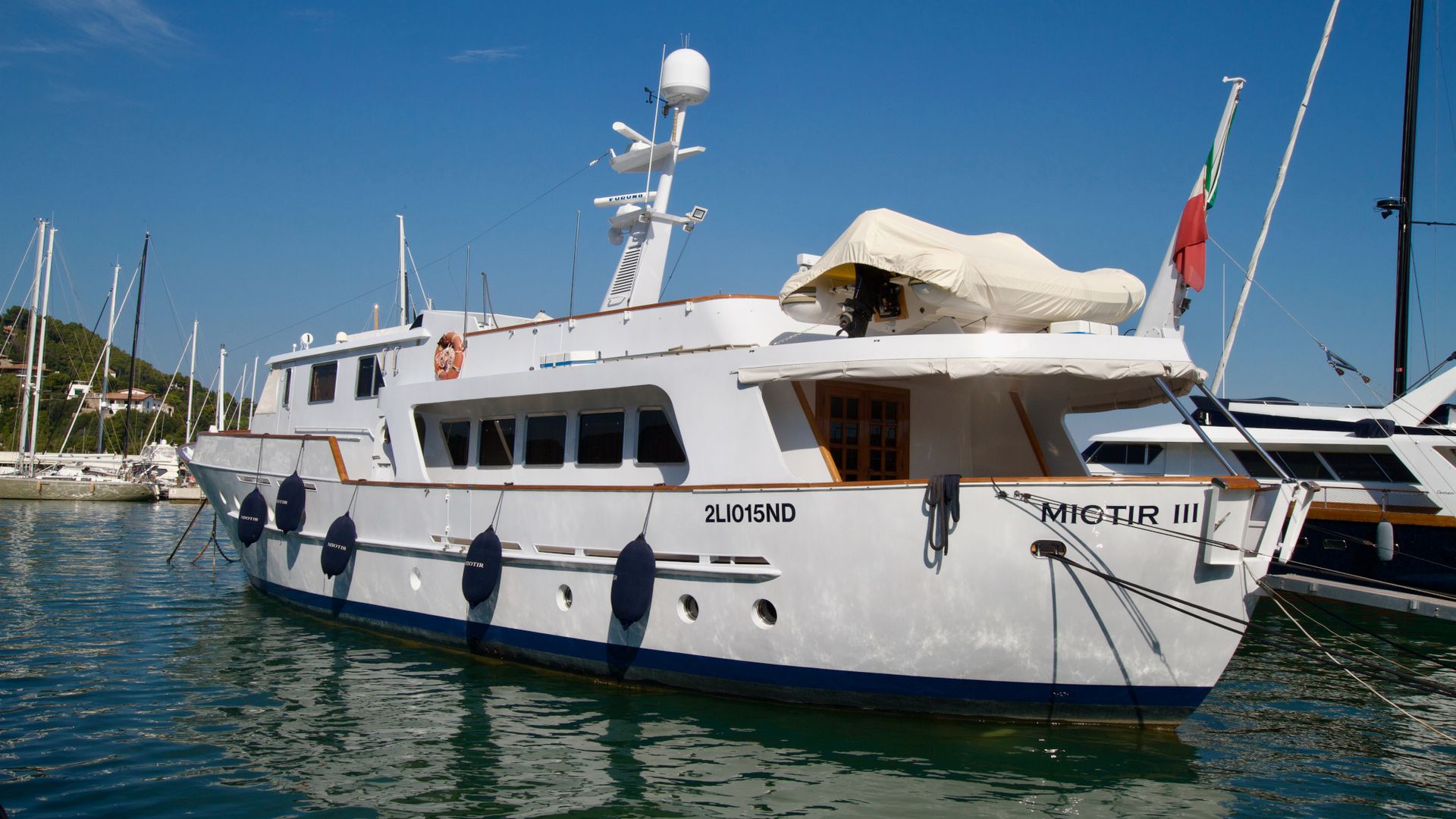 AMMIRAGLIO yacht (CoNaVi, 28.01m, 1982)